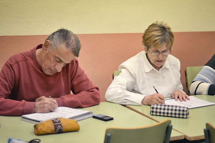 Alumnes a l'aula 